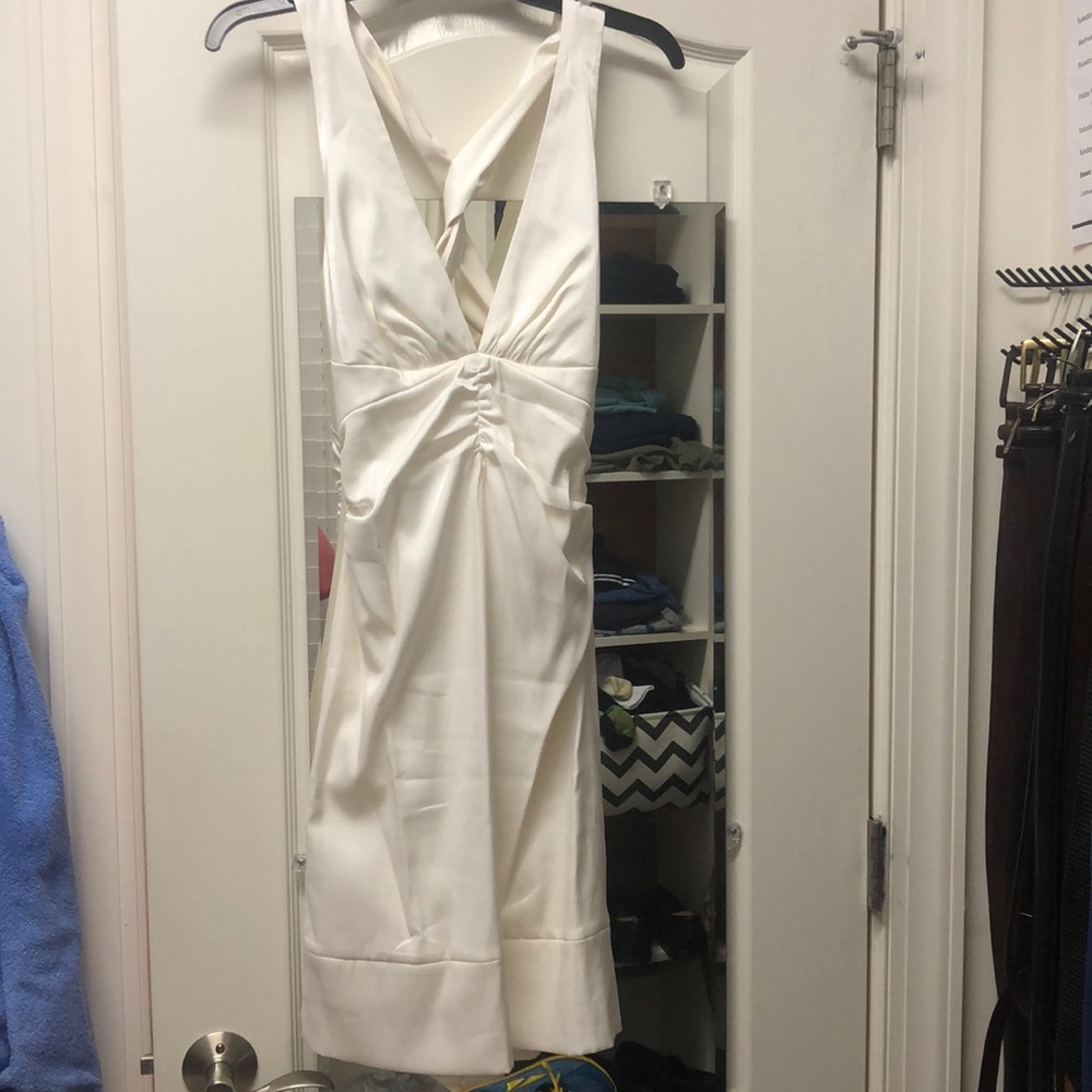 Arden B white cocktail dress size M